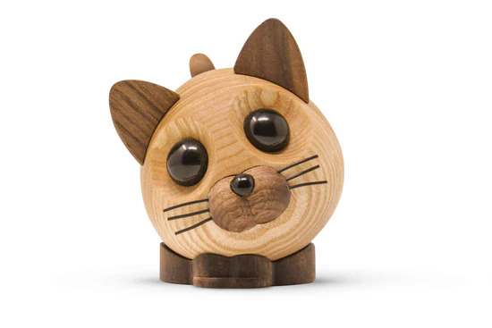 FableWood Pick-Me-Up Kat - Felix - 9 cm - Natur
