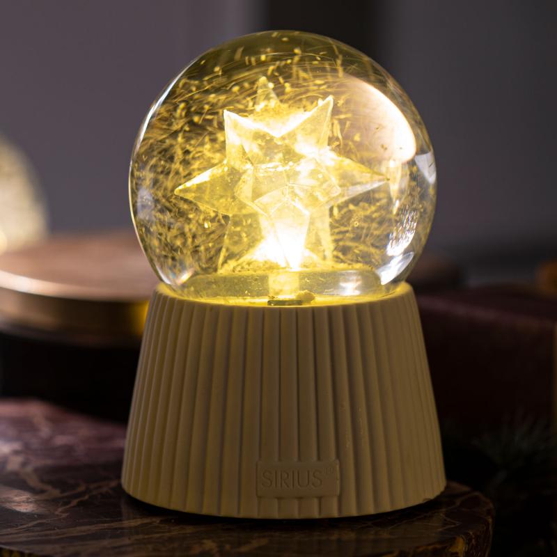 Snow Globe Capella, Hvid Keramik