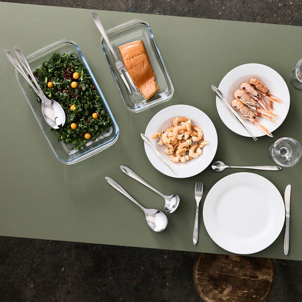 Gastro - bestik Serveringsske 23,3 cm. Blank stål