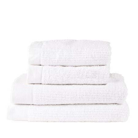 ZONE Denmark - Zone Classic Håndklæde 4 stk. Hvid billede