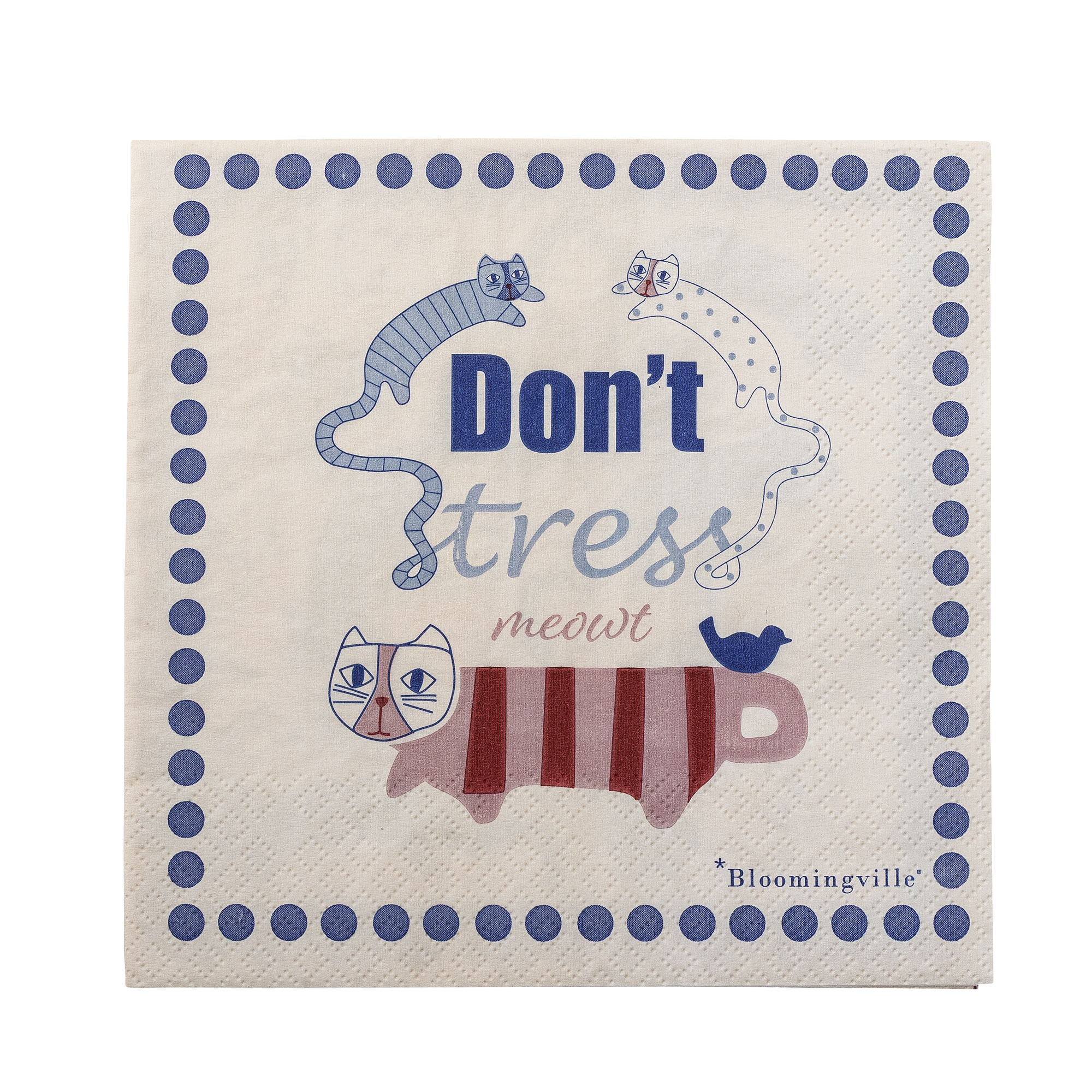 Bloomingville - Missy Serviet, Multifarvet, FSC®Mix, Paper, L33xW33 cm, Pack of 20