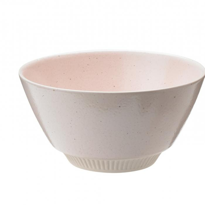 Knabstrup Colorit, skål, rosa, Ø14 cm 