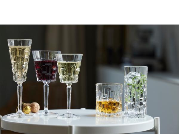 Lyngby Glas Krystal Champagneglas Etna 19 cl 4 stk.