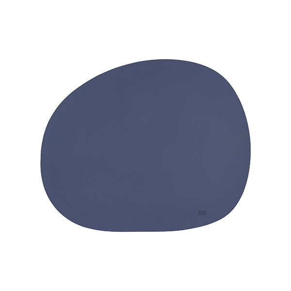 Aida - RAW Silikone dækkeserviet Dark Blue - soft surface 1 stk. 41 x 33.5 cm
