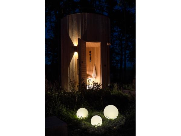 Maane Villa Collection LED Lampe Dia. 25 x 23 cm Hvid