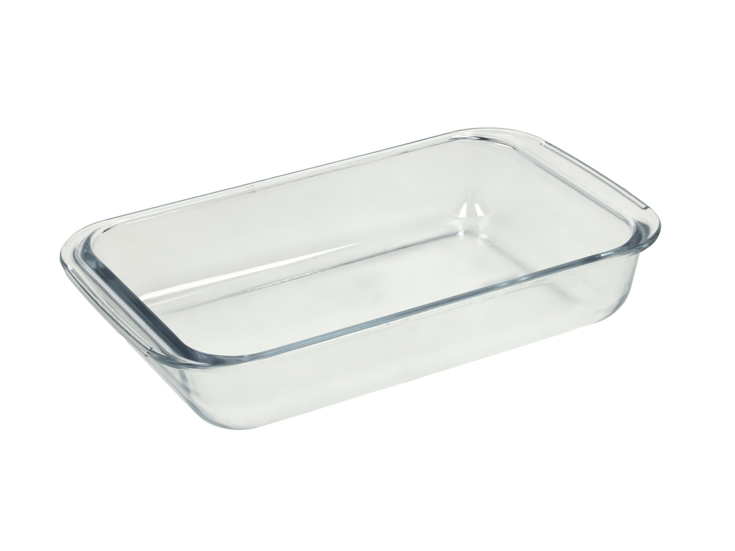 Funktion - Fad rektangulært 1000 ml 25,8 x 15 x 4,6 cm Borosilikatglas