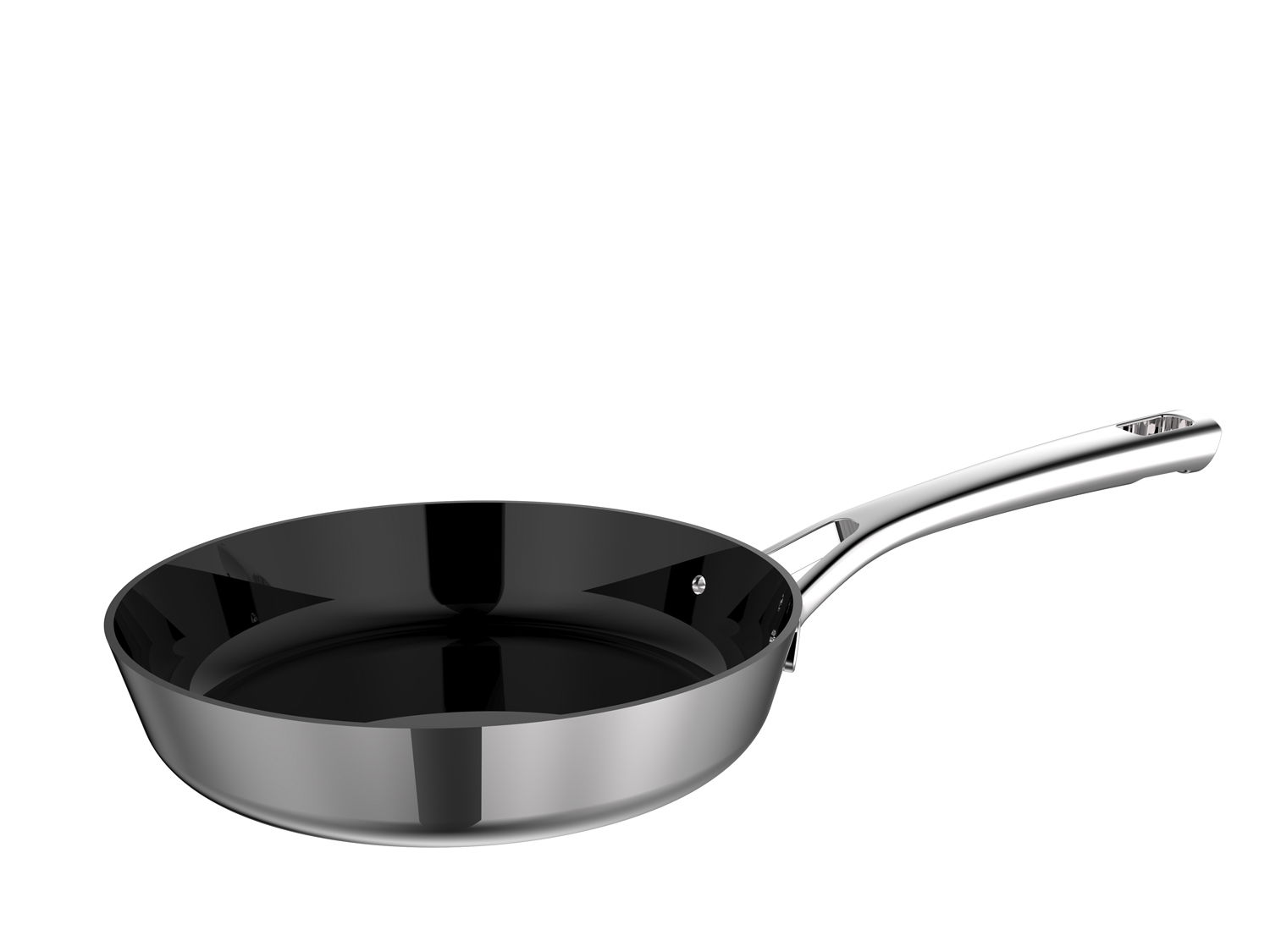 Pillivuyt - Stegepande keramisk non-stick Divette 24 cm Rustfrit stål