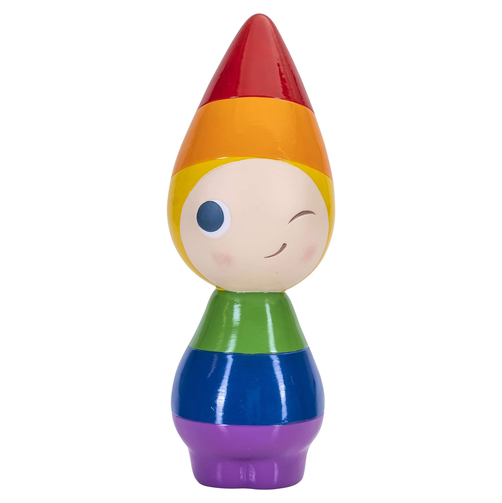 Billede af Nääsgränsgården - Peggy winking, rainbow H.25cm