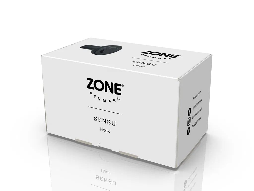 Zone Krog Sensu 5 x 4,2 cm Sort Birk Zone Krog Sensu 5 x 4,2 cm Sort Birk