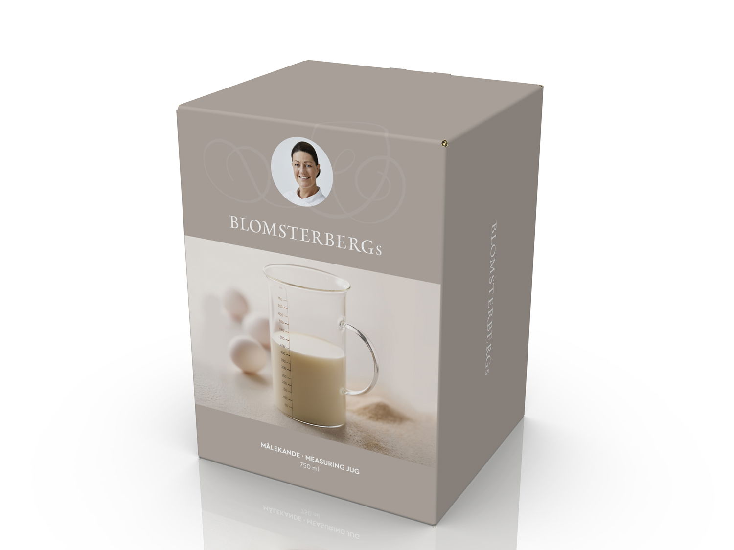 Målekande 750 ml Borosilikatglas