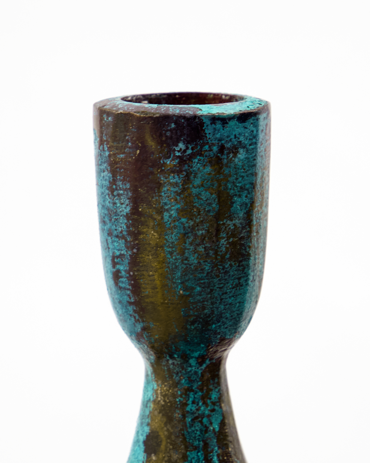 Lysestage, Cupa, Antikgrøn