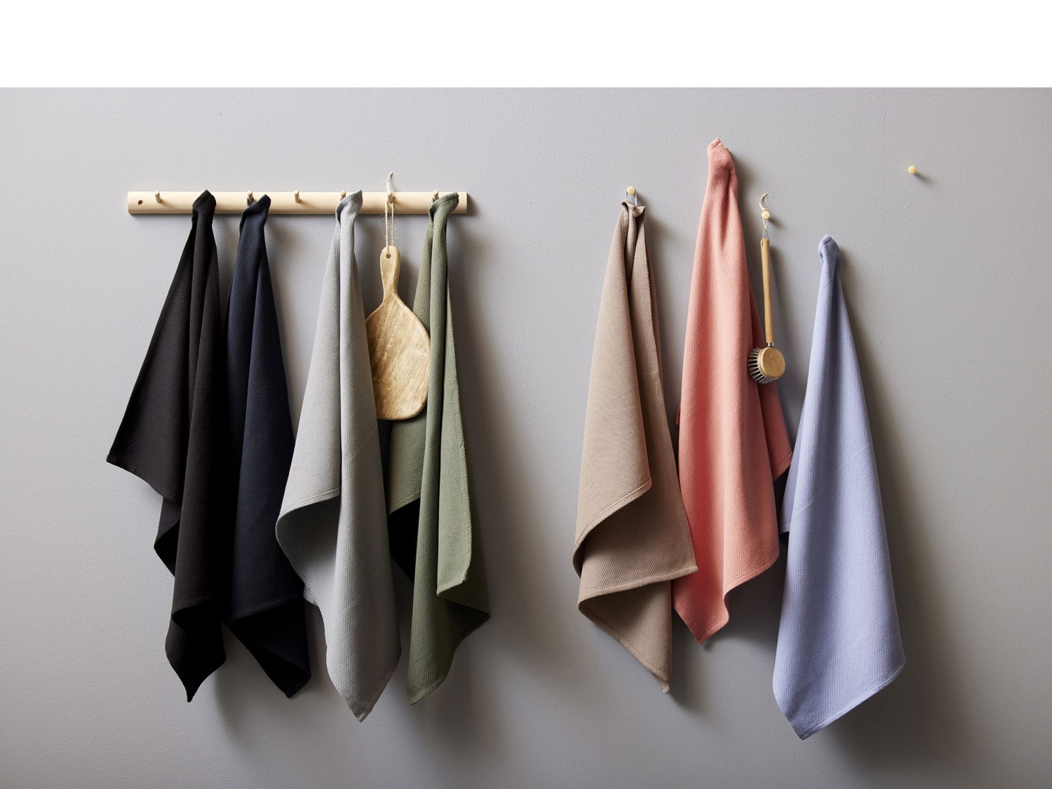 Viskestykke Diamond 50 x 70 cm Olivengrøn