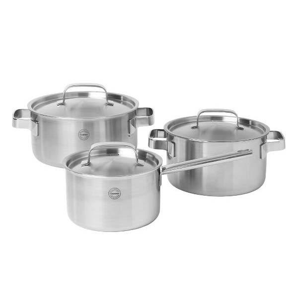 Pillivuyt Gourmet Somme Grydesæt 6 dele Stål Pillivuyt Gourmet Somme Grydesæt 6 dele Stål