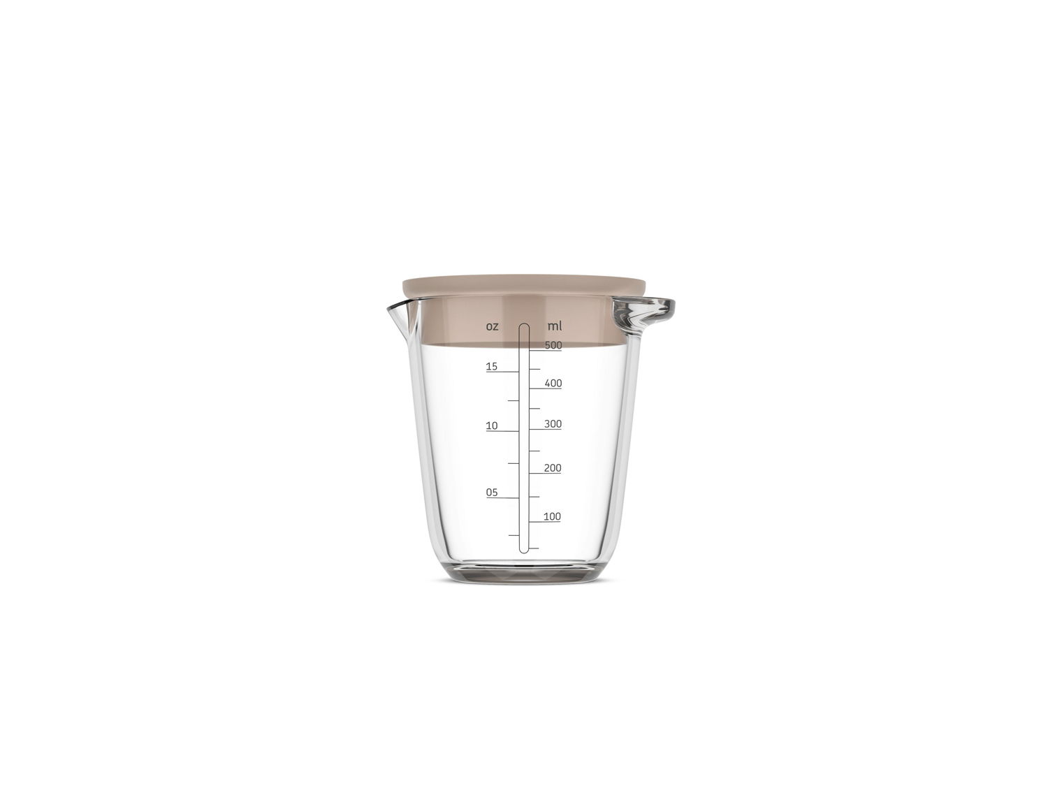 Mepal - Målekande Chef it 500 ml Chalk Glas