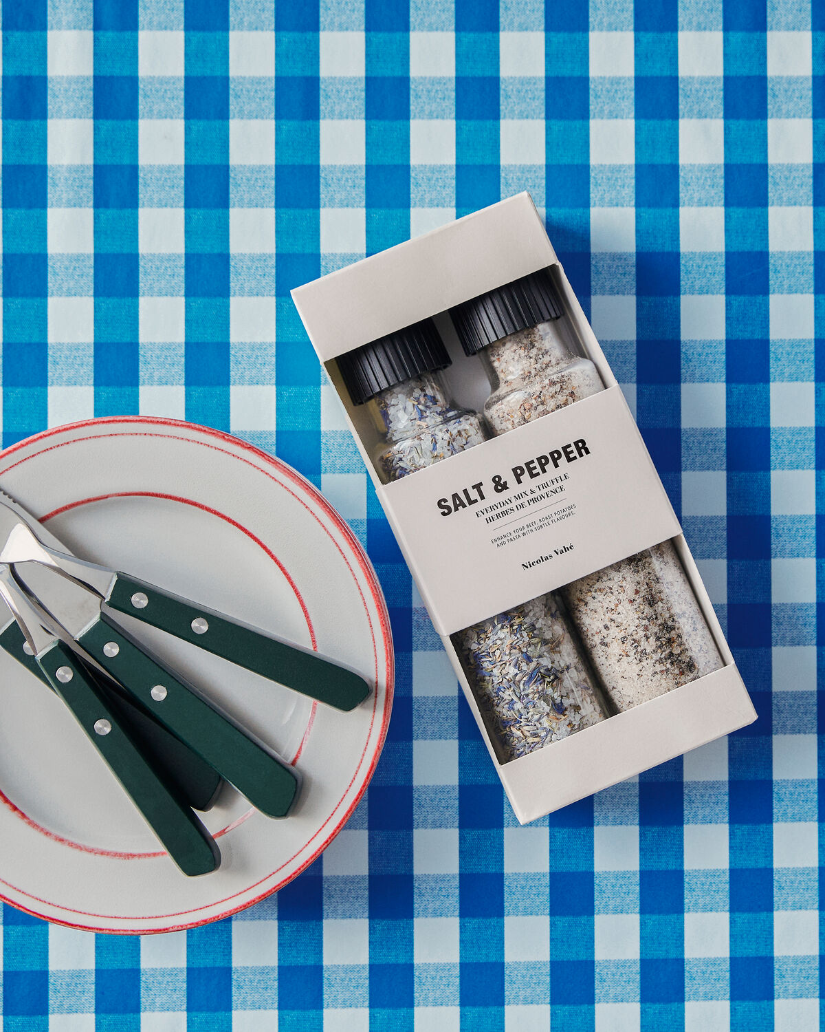 Gaveæske, Salt everyday mix & truffle + herbs de Provence, 300|270 g|g