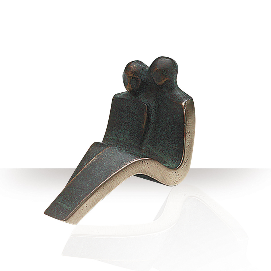 Luise Kött-Gärtner Siddende par, 10 cm Luise Kött-Gärtner Siddende par, 10 cm