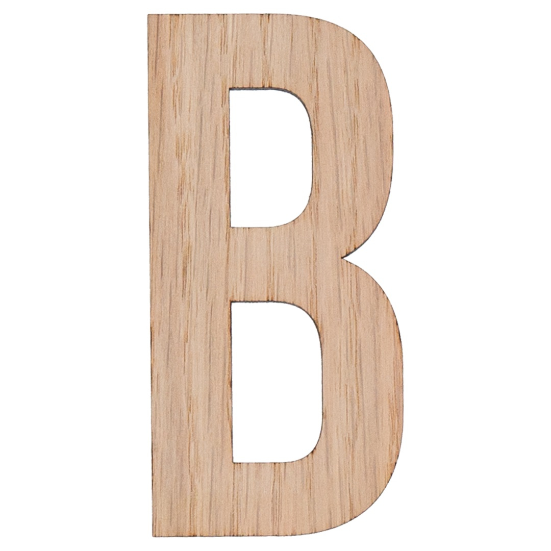 Bogstav B, Lys eg* Bogstav B, Lys eg*