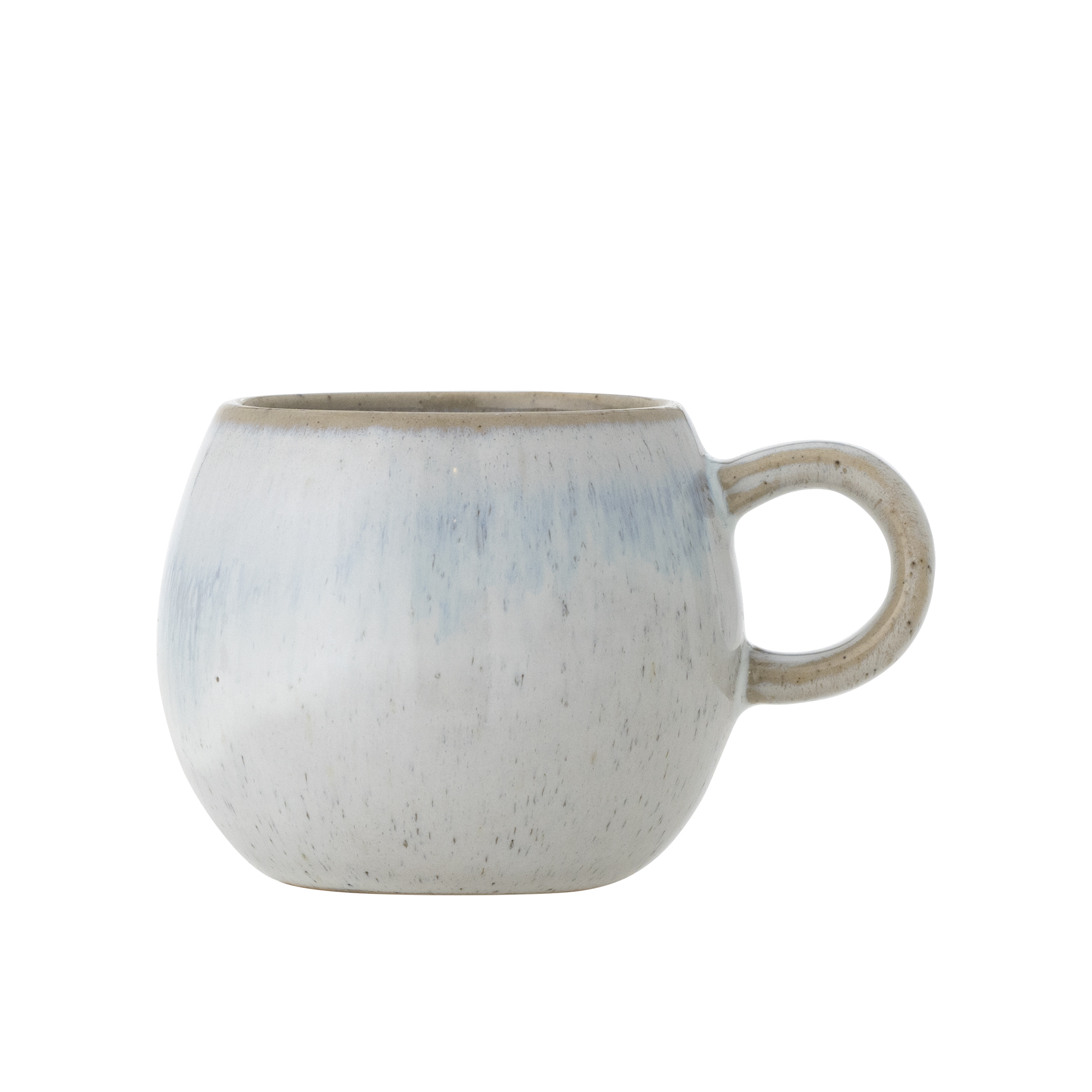 Bloomingville - Paula Espressokop, Blå, Stentøj, D7xH6 cm billede