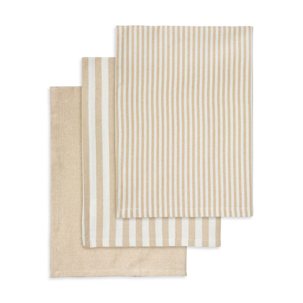 Engholm Textiles - Viskestykke Recycle 50X70 cm, 3 stk, Beige