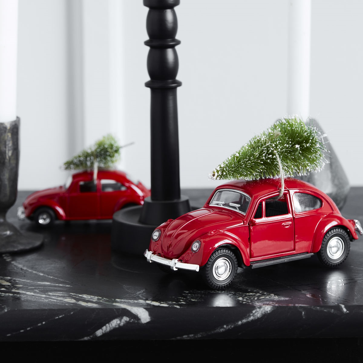 Mini Xmas car, Rød