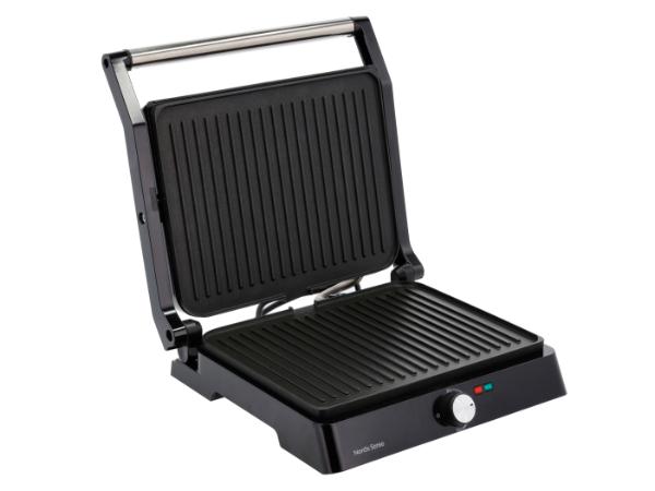 Nordic Sense - Paninigrill 2200 watt Sort