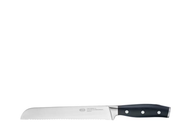 Rösle -  Tradition Brødkniv 20 cm Stål/Sort