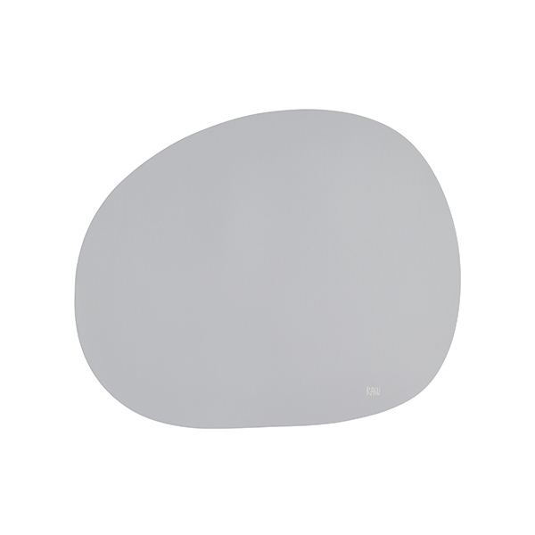 Aida - RAW Silicone dækkeserviet Light grey - soft surface 1 stk. 41 x 33,5 cm