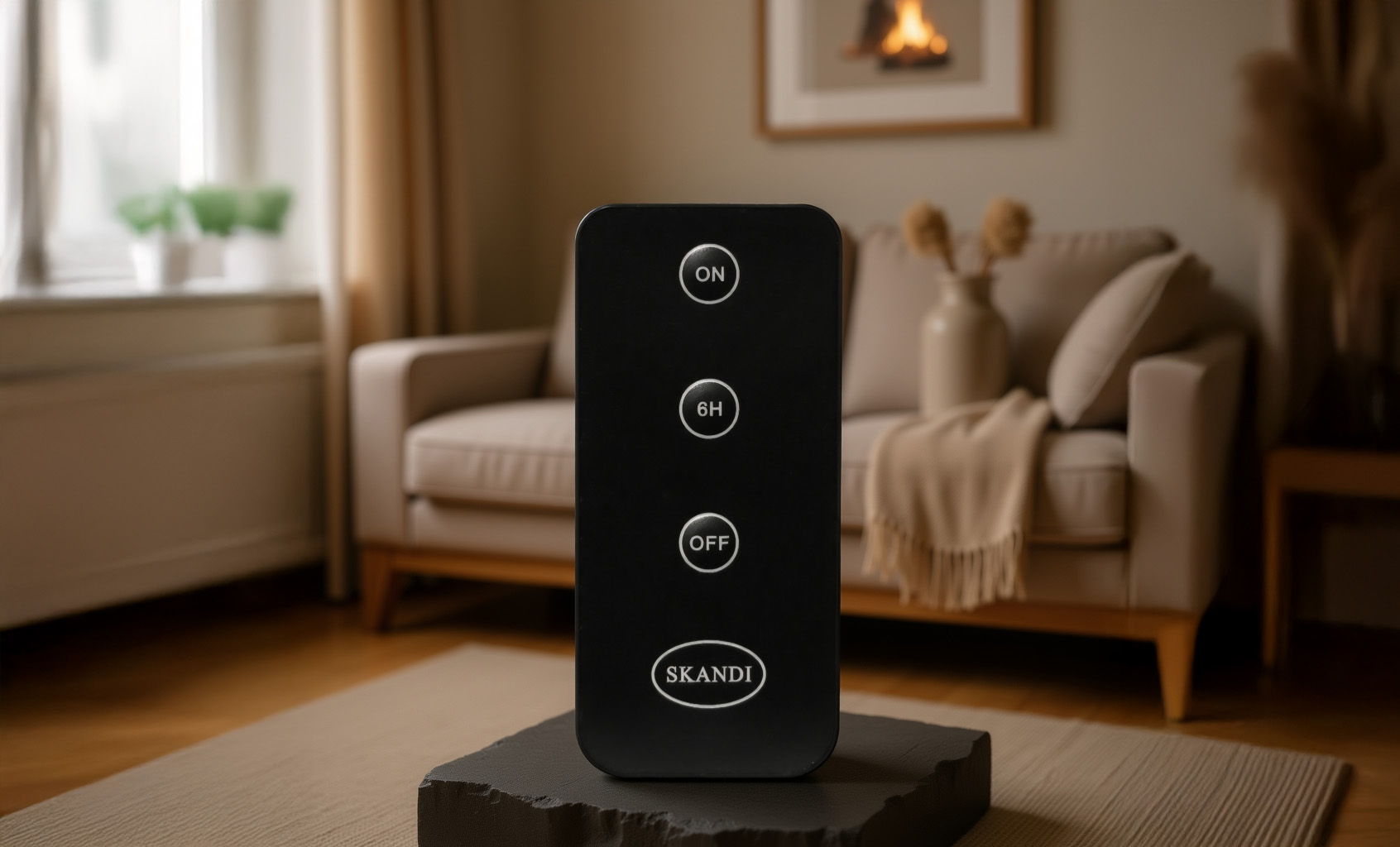 Skandi Fjernbetjening til Skandi lys - Sort