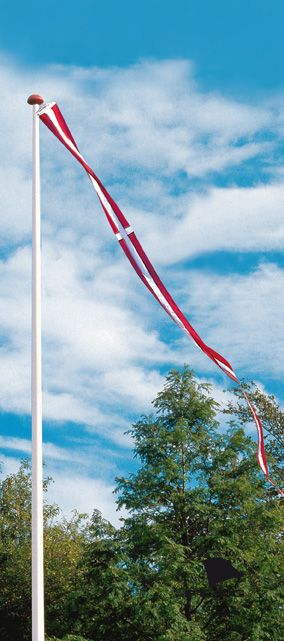 Knudefri vimpel - Passer til 12m flagstang