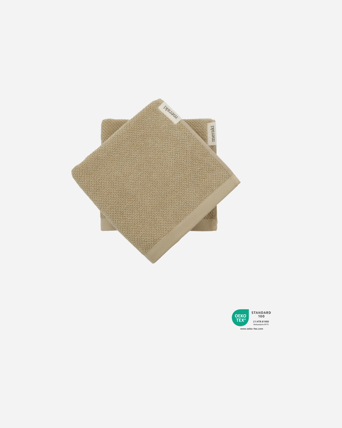 Meraki - Håndklæde, Solid, Safari