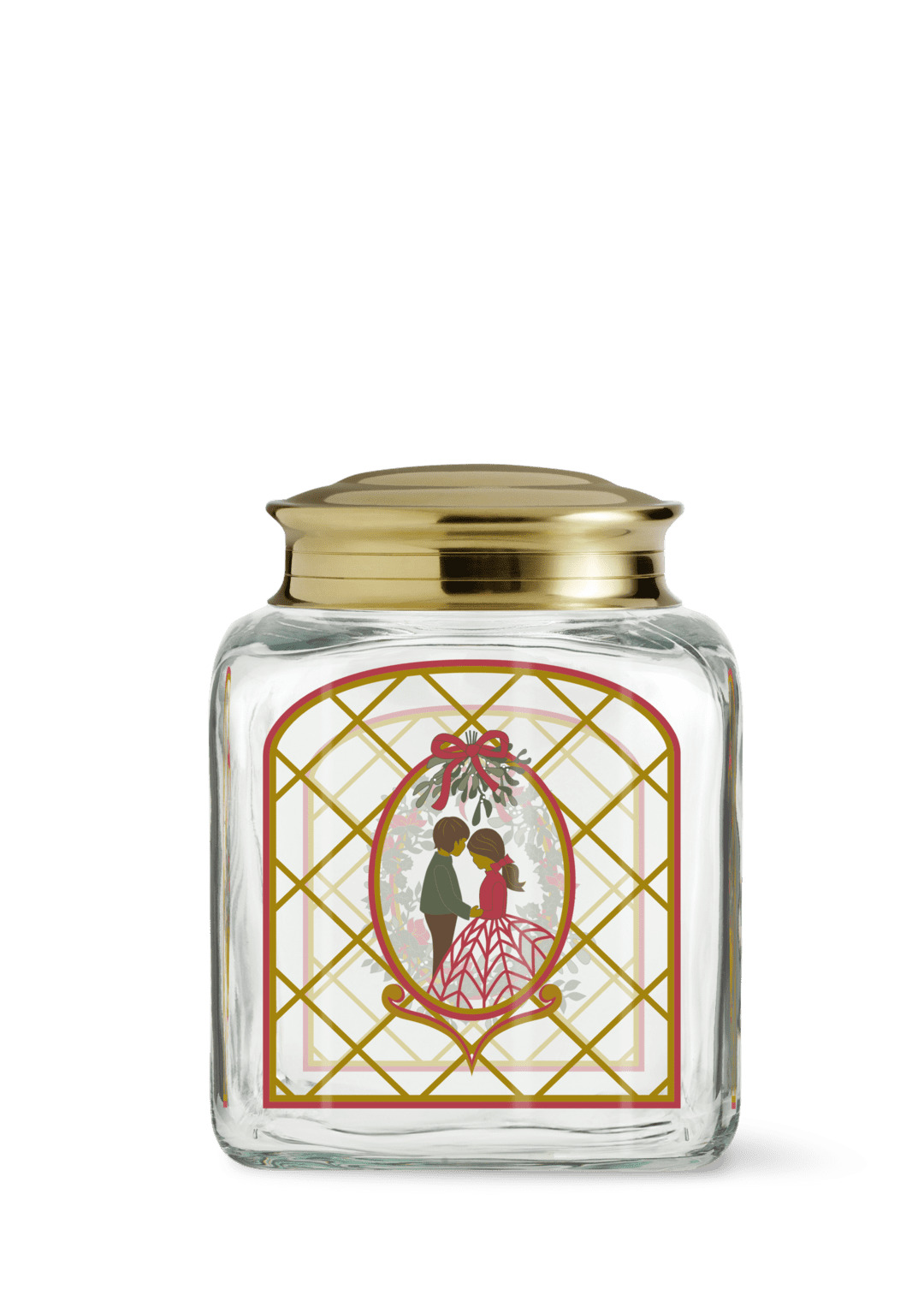 Holmegaard Christmas Julekageglas 2025 H16 multi