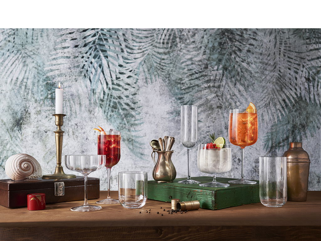 Luigi Bormioli Ølglas/longdrinkglas Jazz 45 cl 4 stk.