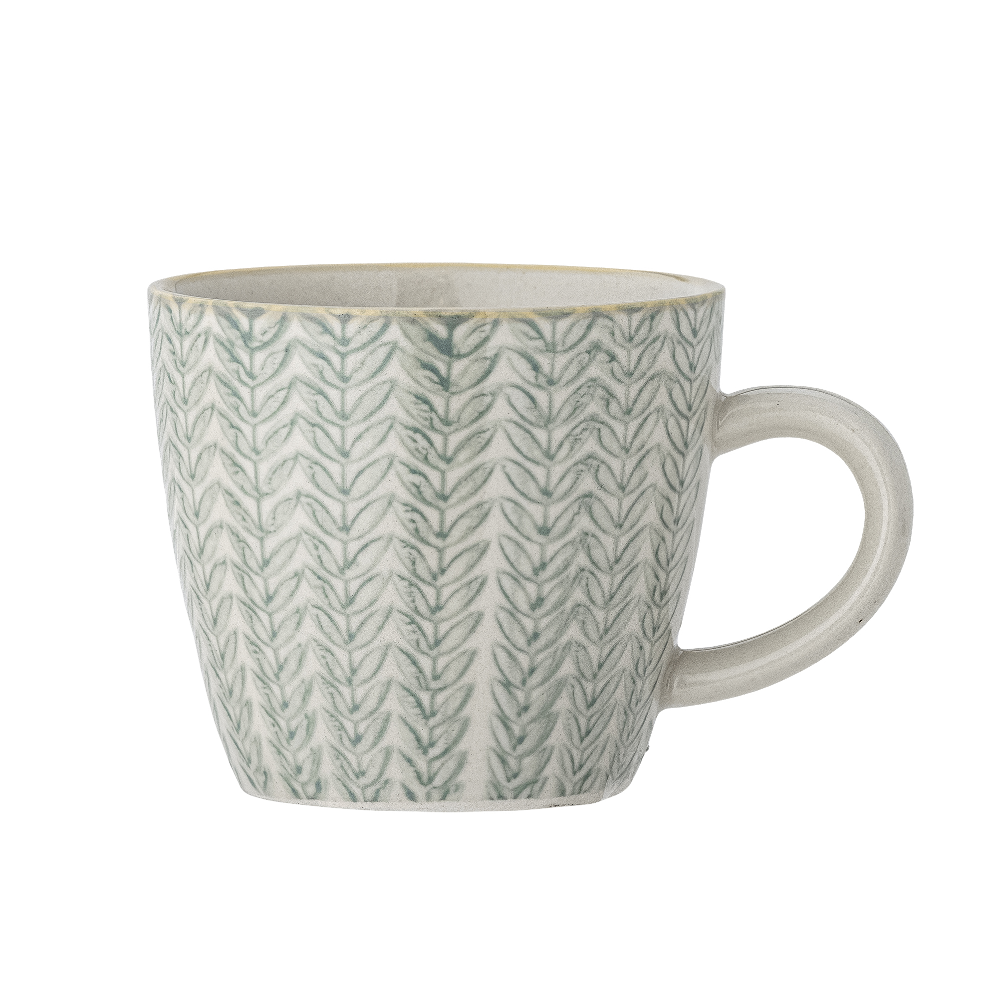 Bloomingville - Maple Kop, Grøn, Stentøj, D8xH7 cm