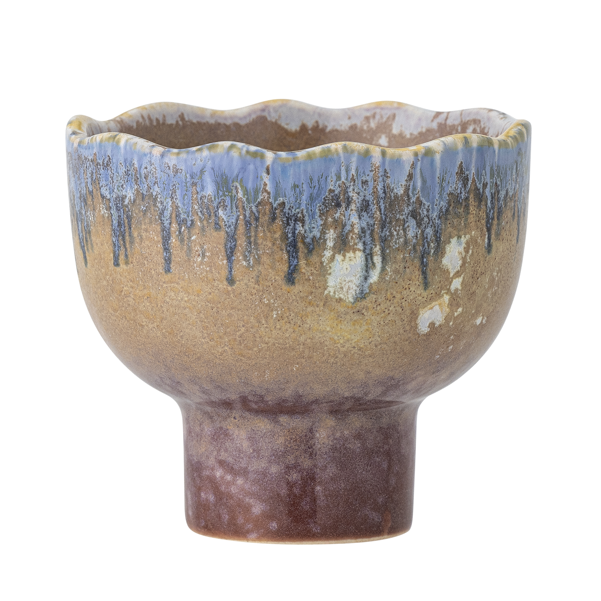 Bloomingville - Cloe Lysestage, Multifarvet, Stentøj, D10xH9 cm