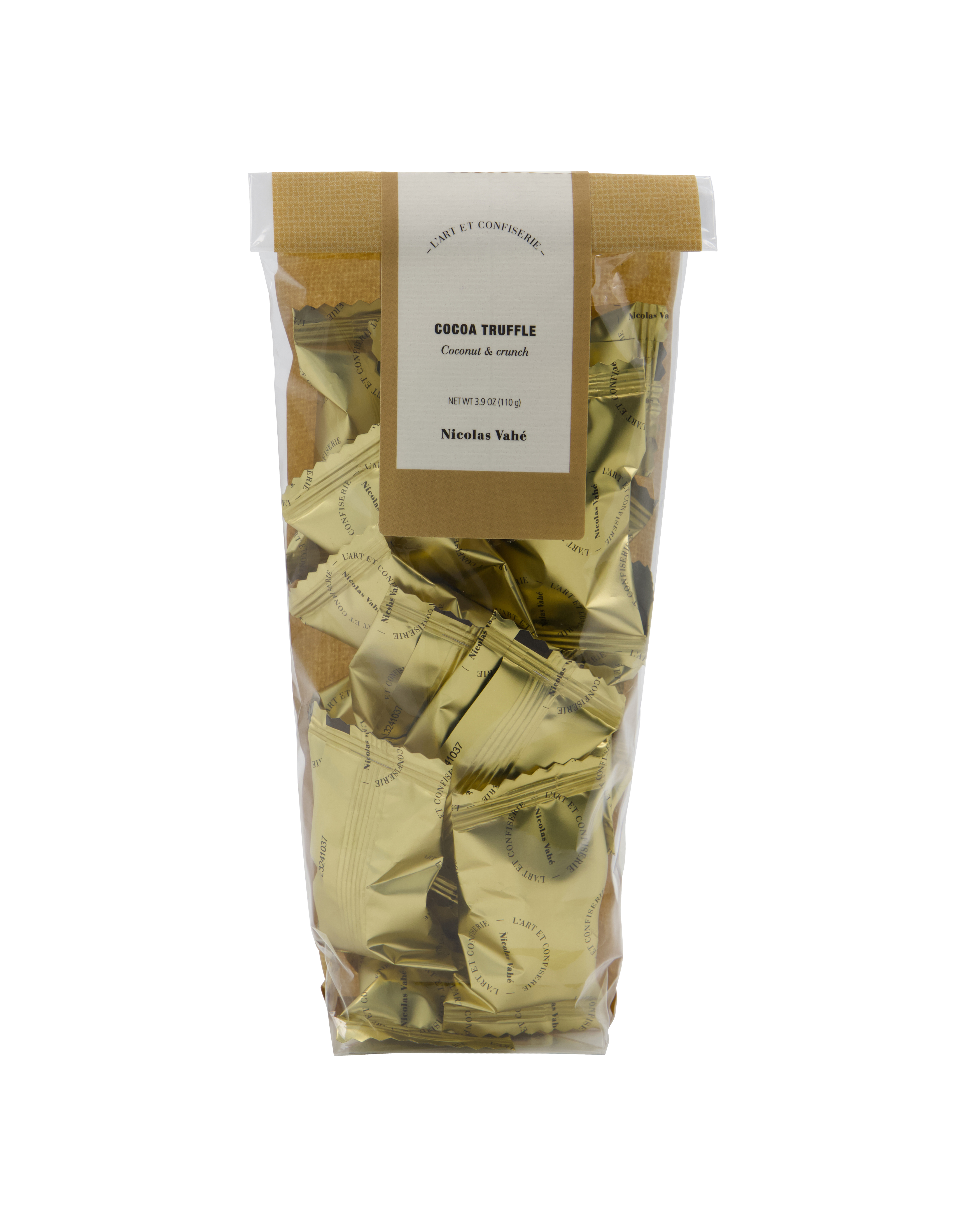 Nicolas Vahé - Cocoa truffle, Coconut & crunch, 110 g