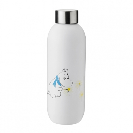 Stelton - Keep Cool Vandflaske 0,75 L Moomin Frost