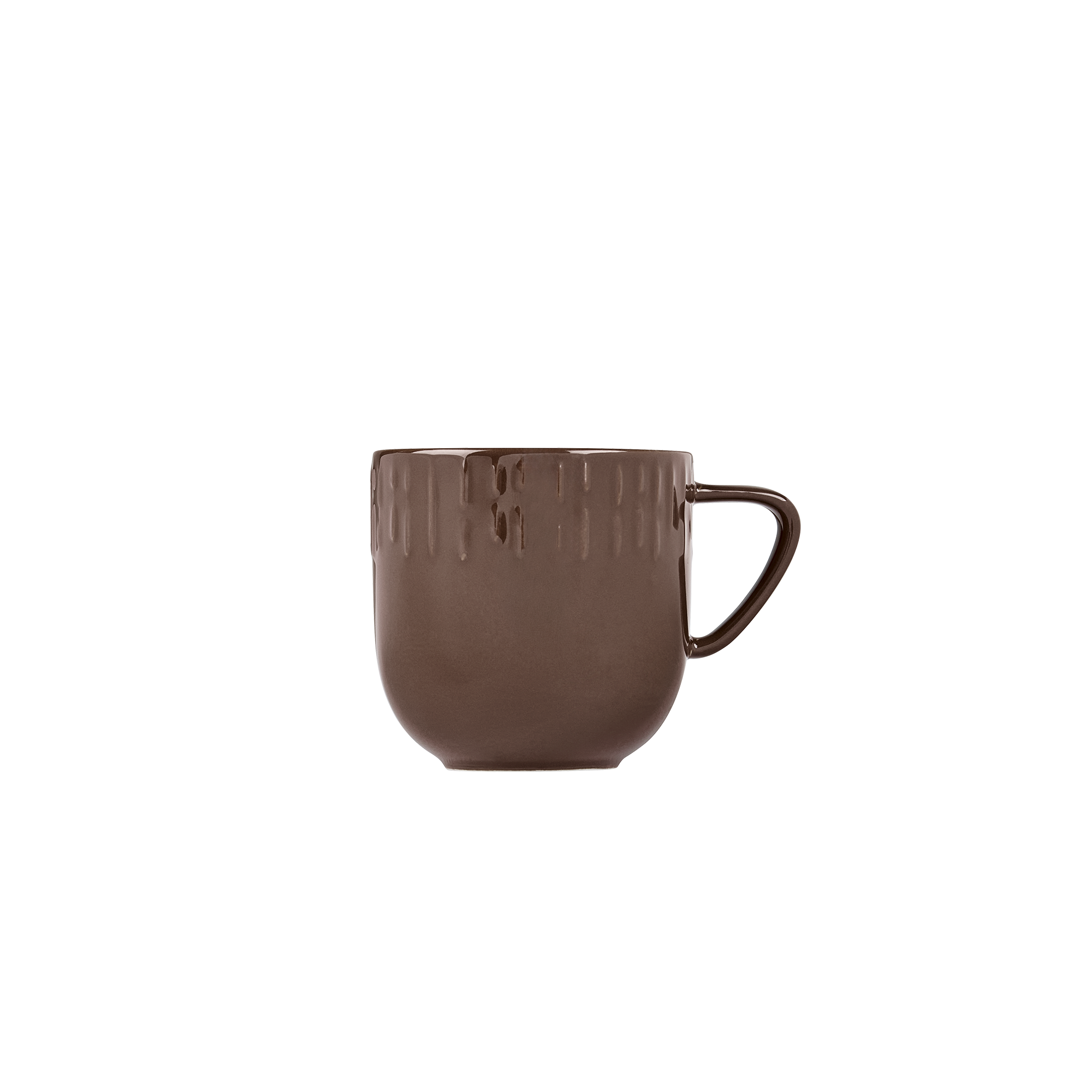 Aida - Confetti Chocolate krus m/relief porcelæn 1 STK. 35 CL.