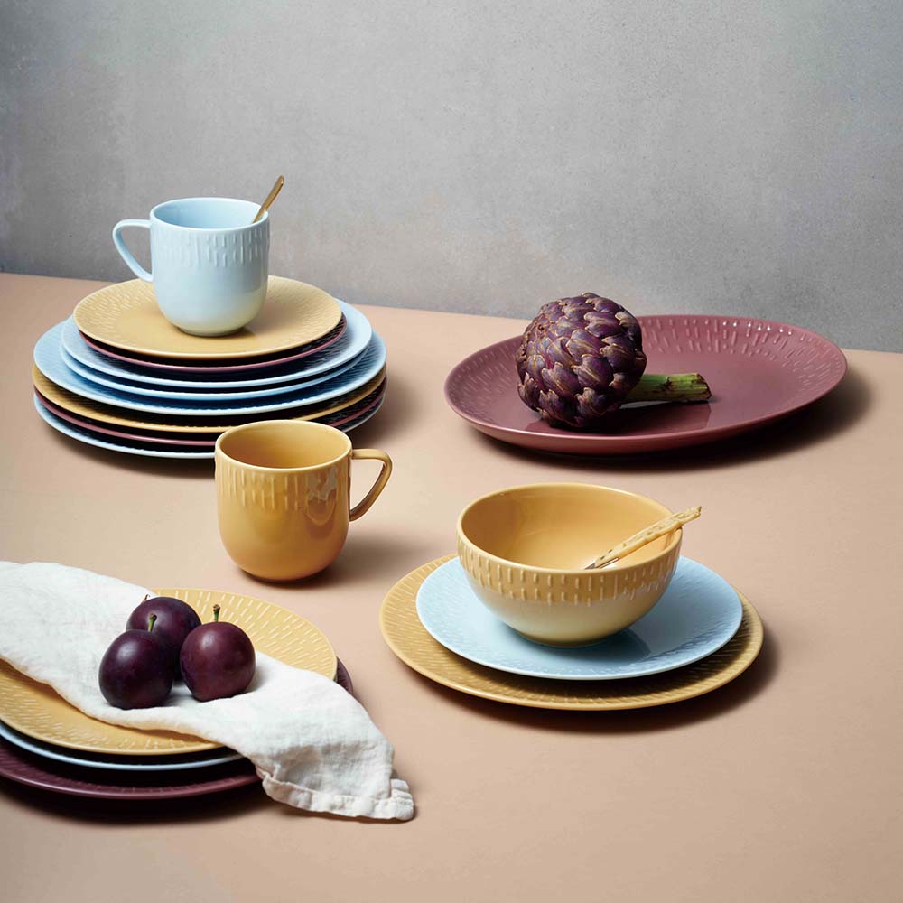 Confetti - middagstallerken aqua Confetti - middagstallerken aqua