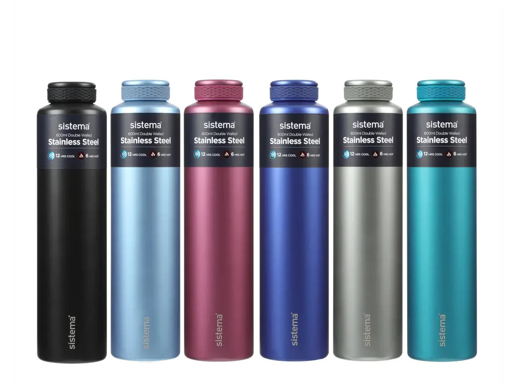 Sistema Stainless Steel 600ml, Wintergreen