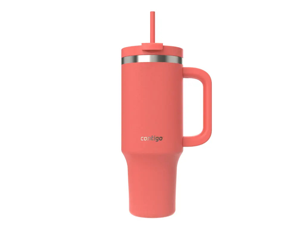 Contigo Streeterville Tumbler with Handle 1200ml - Coral