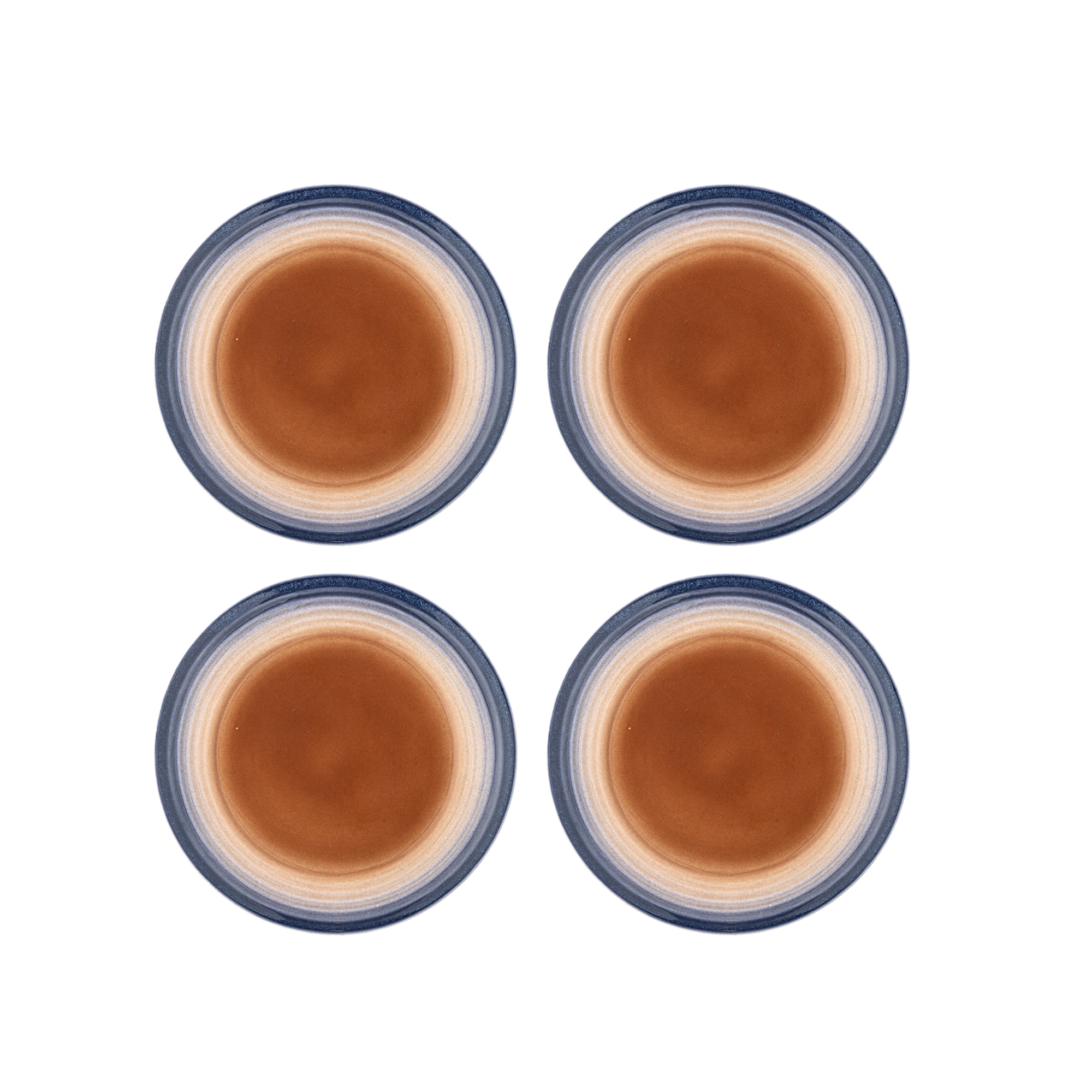 Bloomingville - Tatum Tallerken, Multifarvet, Stentøj, D20,5xH2 cm, Set of 4