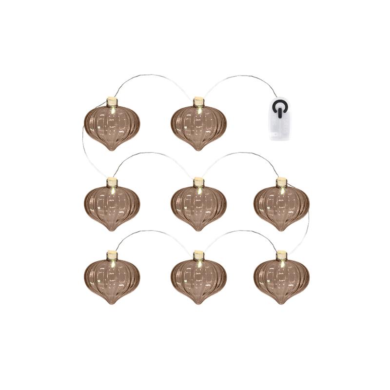 Millie Guirlande 8 LED Dark Oak Millie Guirlande 8 LED Dark Oak