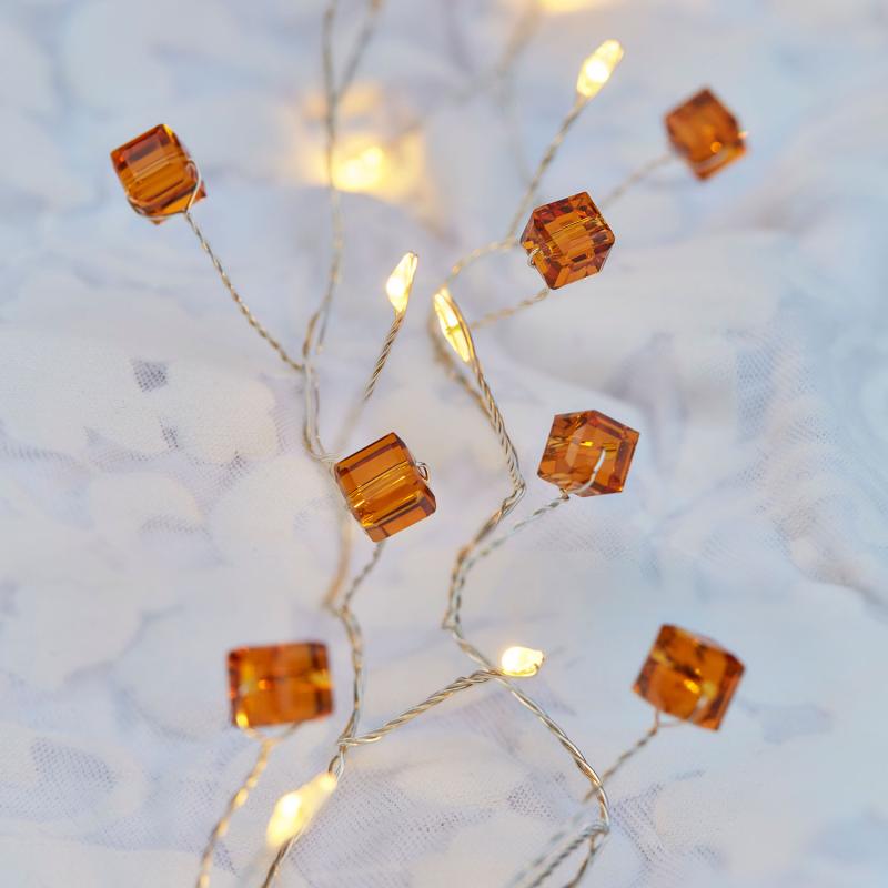 Sirius - Anita Cube, 20LED, Amber, 1,05+25cm