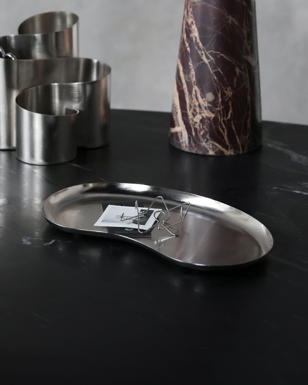 Bakke, Osea, Silver finish 28x15 cm
