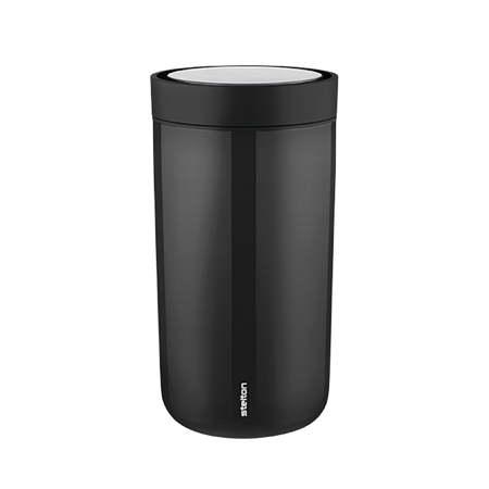 Stelton - To Go Click Stål termokrus 0,2L - Sort