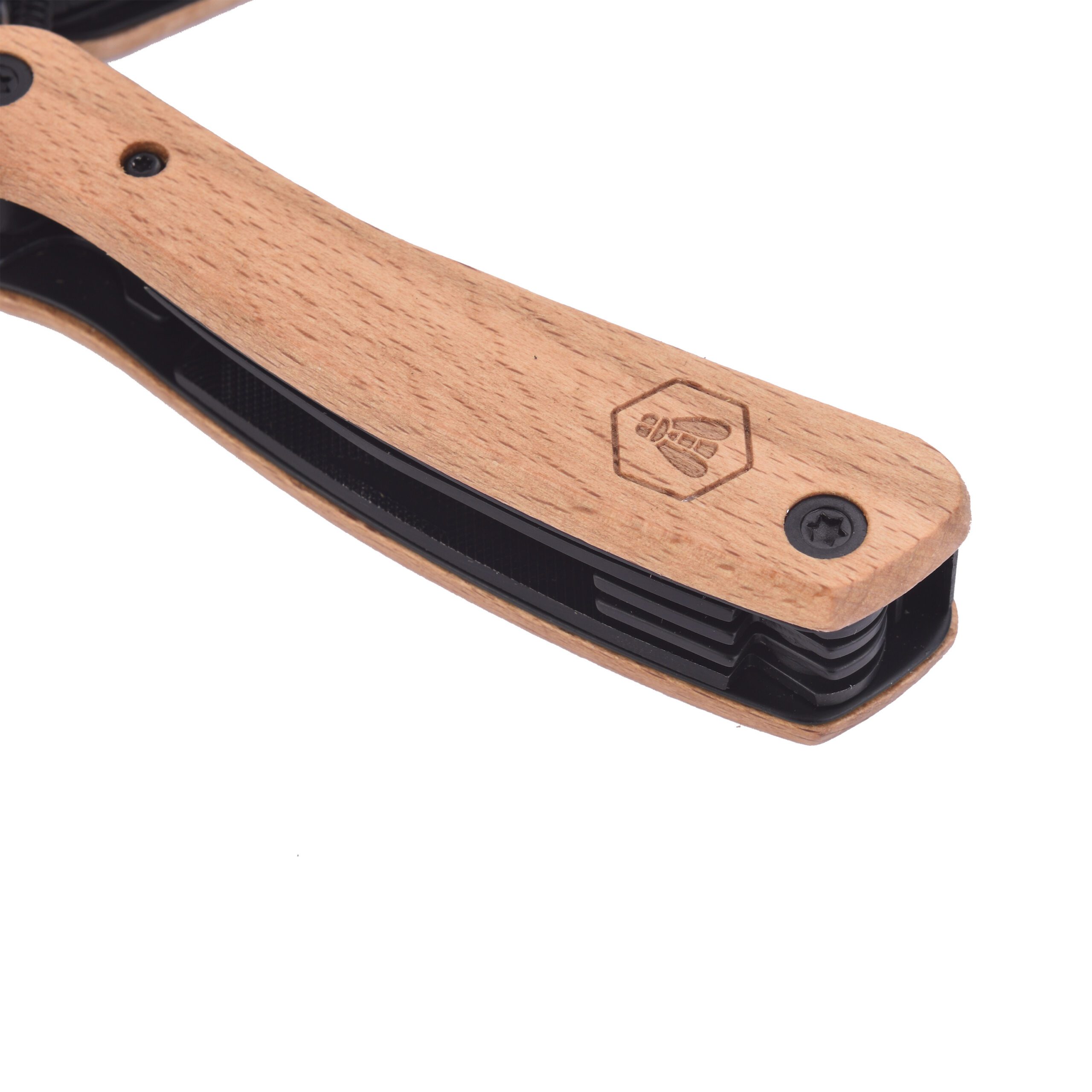 Laguiole Multi Tool, Stål og bøgetræ