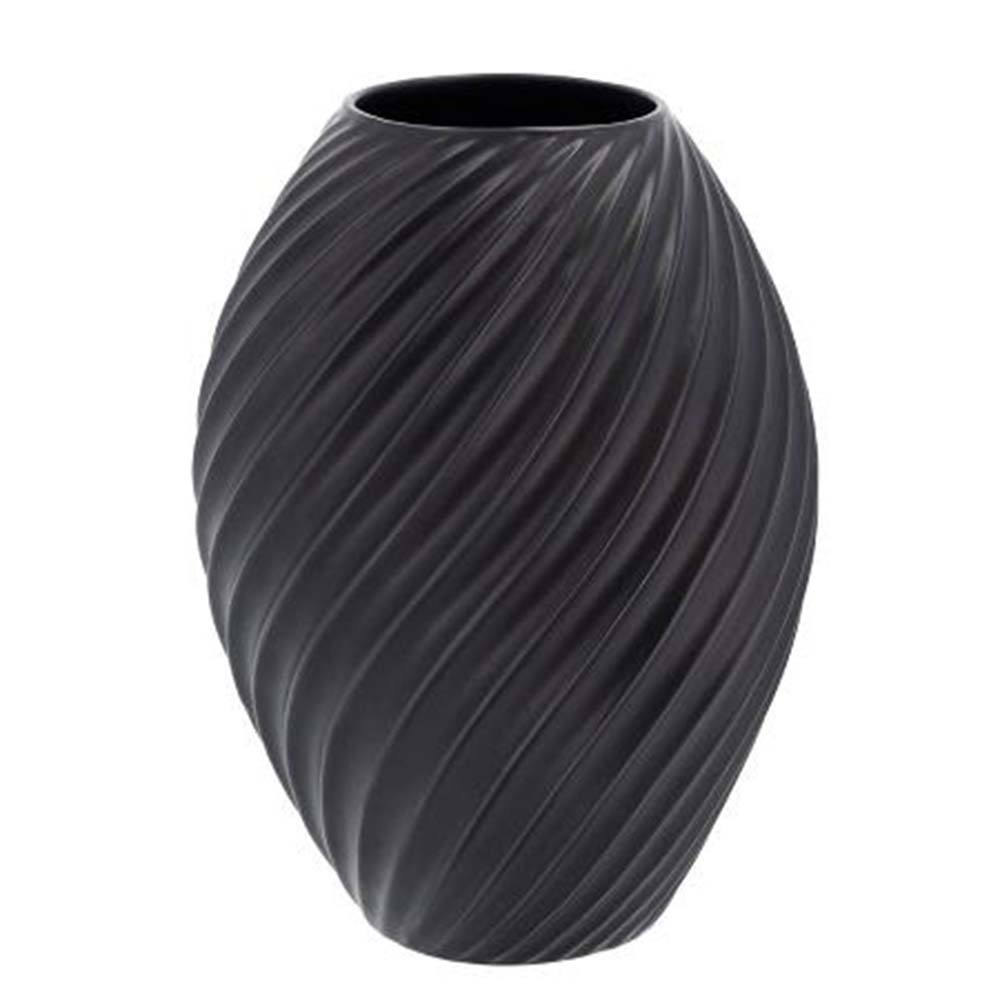 8: Morsø -  River Vase 26 cm Sort