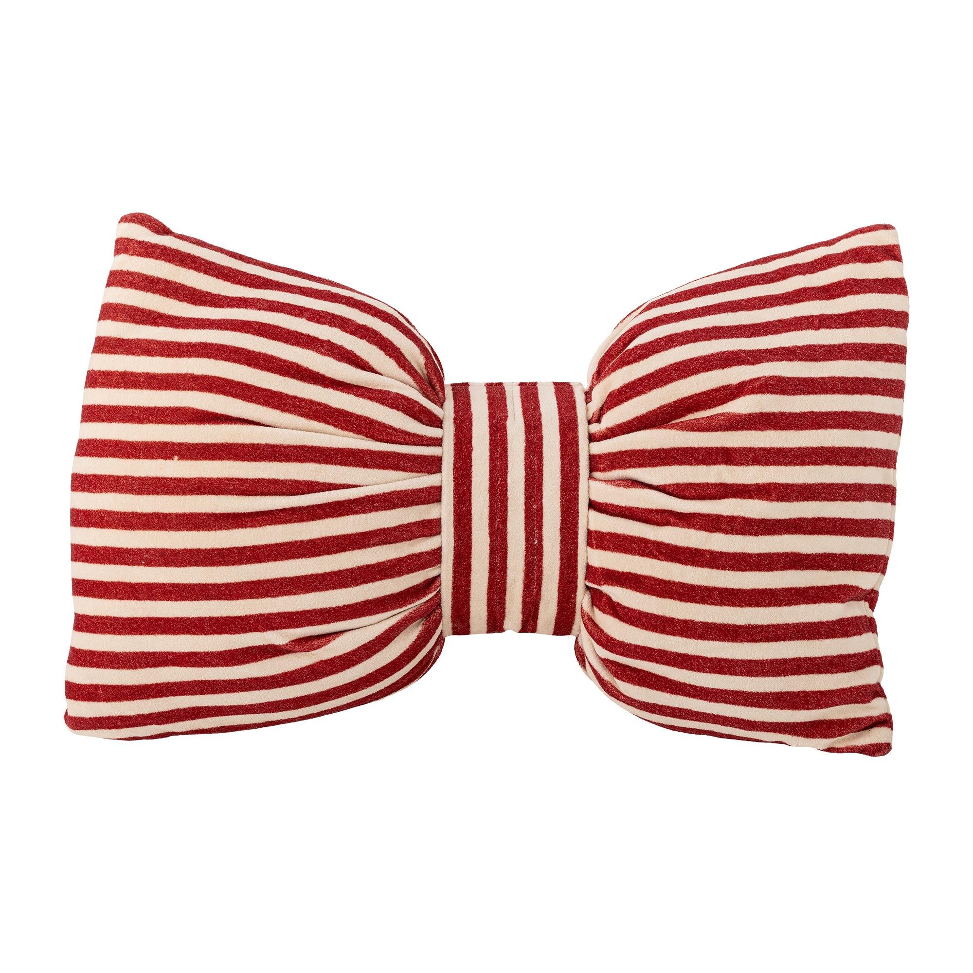 Bloomingville - Livia Pude, Rød, Bomuld OEKO-TEX®, L45xW30 cm