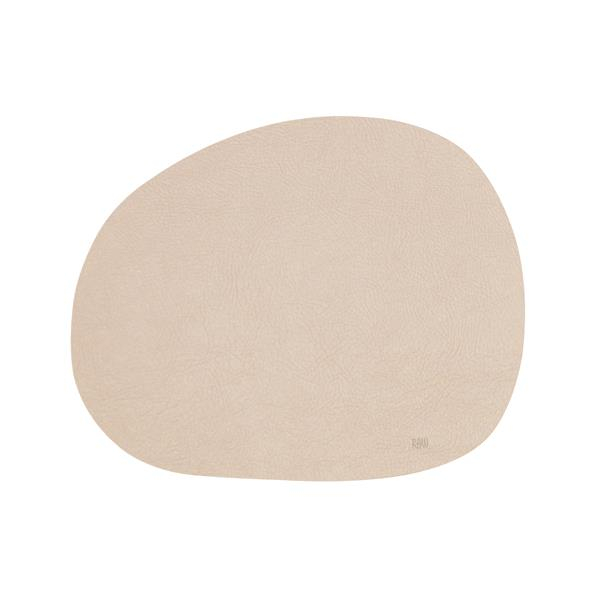 RAW - recycled læderdækkservietter warm nude buffalo 1 stk RAW - recycled læderdækkservietter warm nude buffalo 1 stk