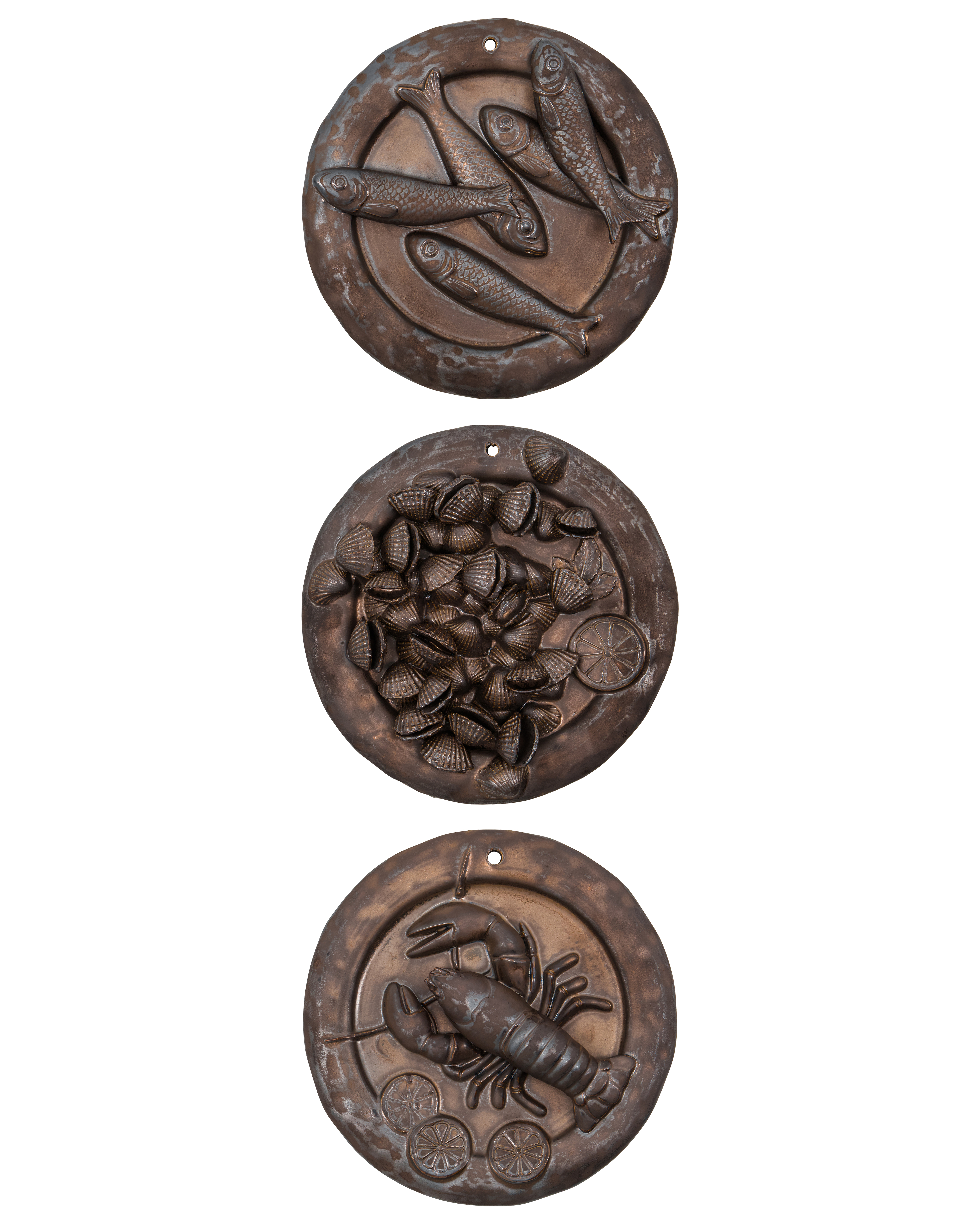 House Doctor - Wall art, Plate, Brun